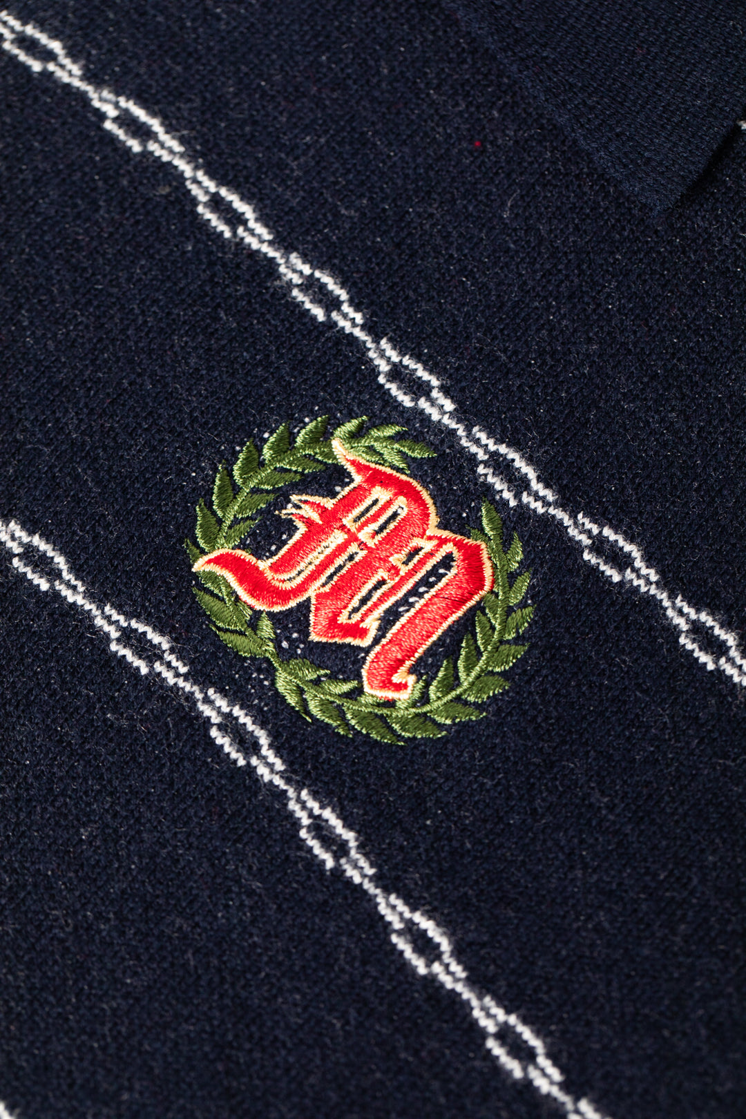 "CHAIN-LINK" KNIT POLO