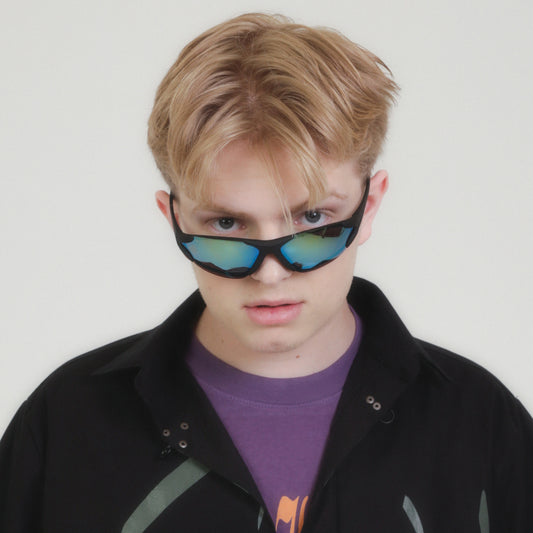 COEXIST CLASP CLOSURE THERMAL SHIRT by MENACE