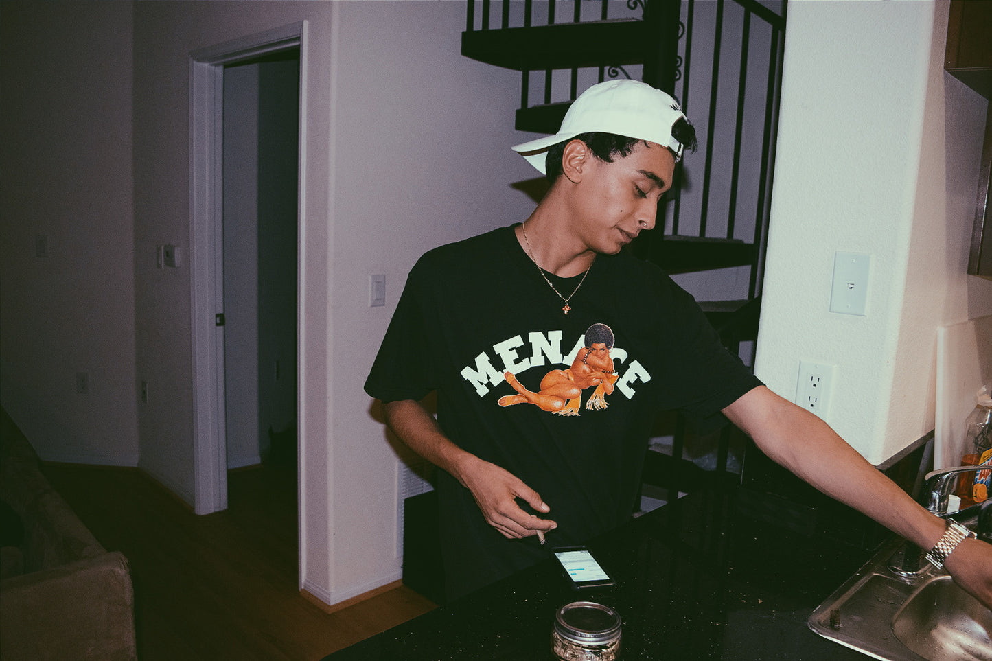 PLAYBOY PIN-UP GIRL T-SHIRT by MENACE