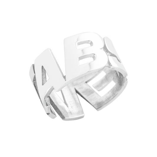 ABSENT WRAPAROUND RING by MENACE