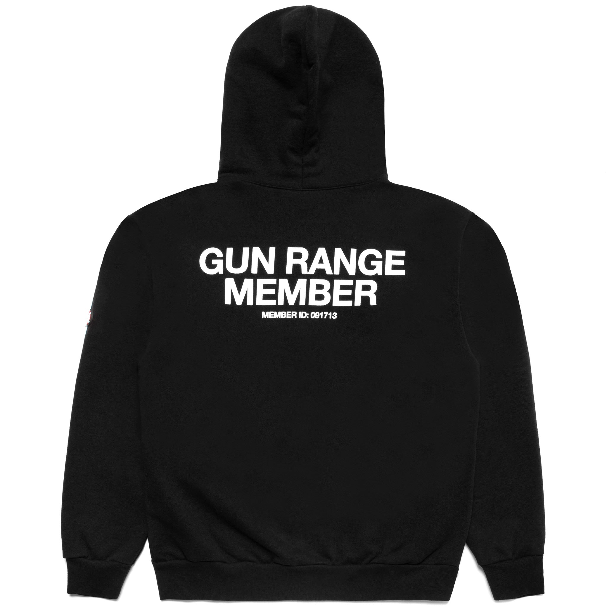 GUN RANGE MEMBER ZIP-UP HOODIE – MENACE