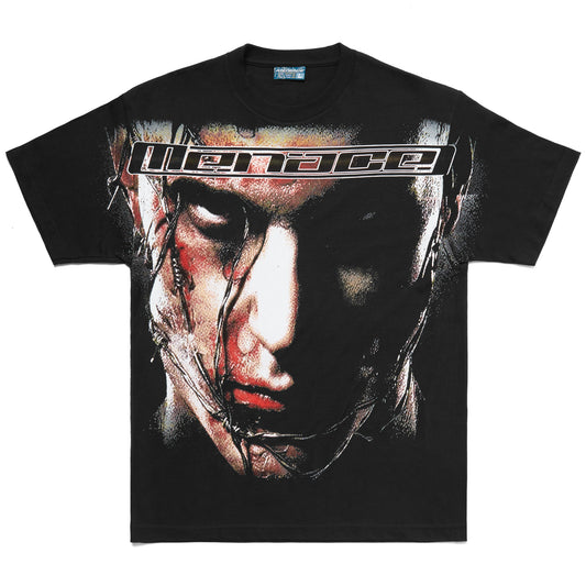 CONTRA T-SHIRT (OVERSIZED PRINT) by MENACE