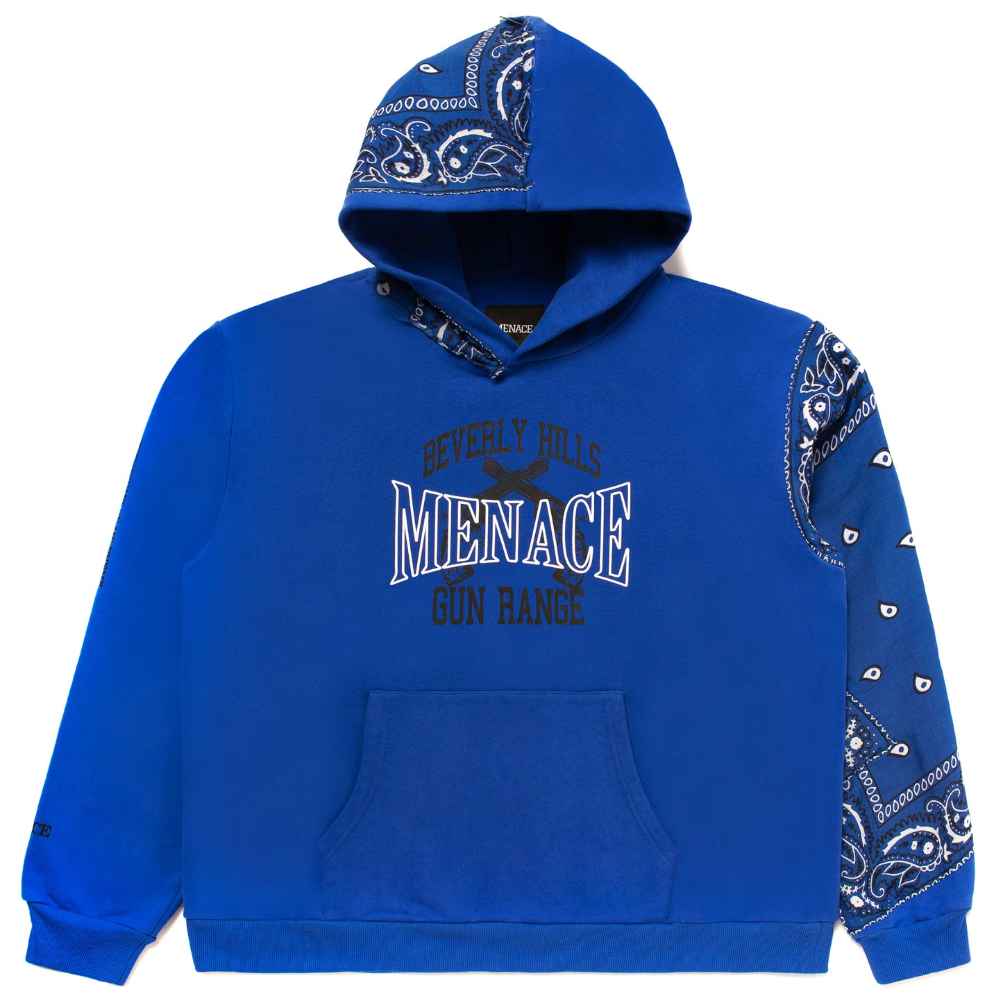 BEVERLY HILLS GUN RANGE HOODIE (BANDANA EDITION) by MENACE