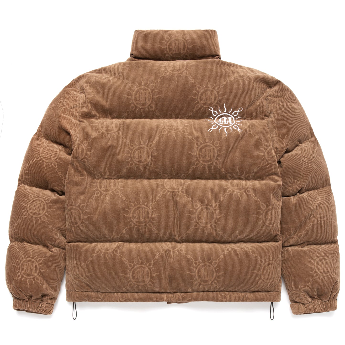 MONOGRAM CORDUROY PUFFER JACKET