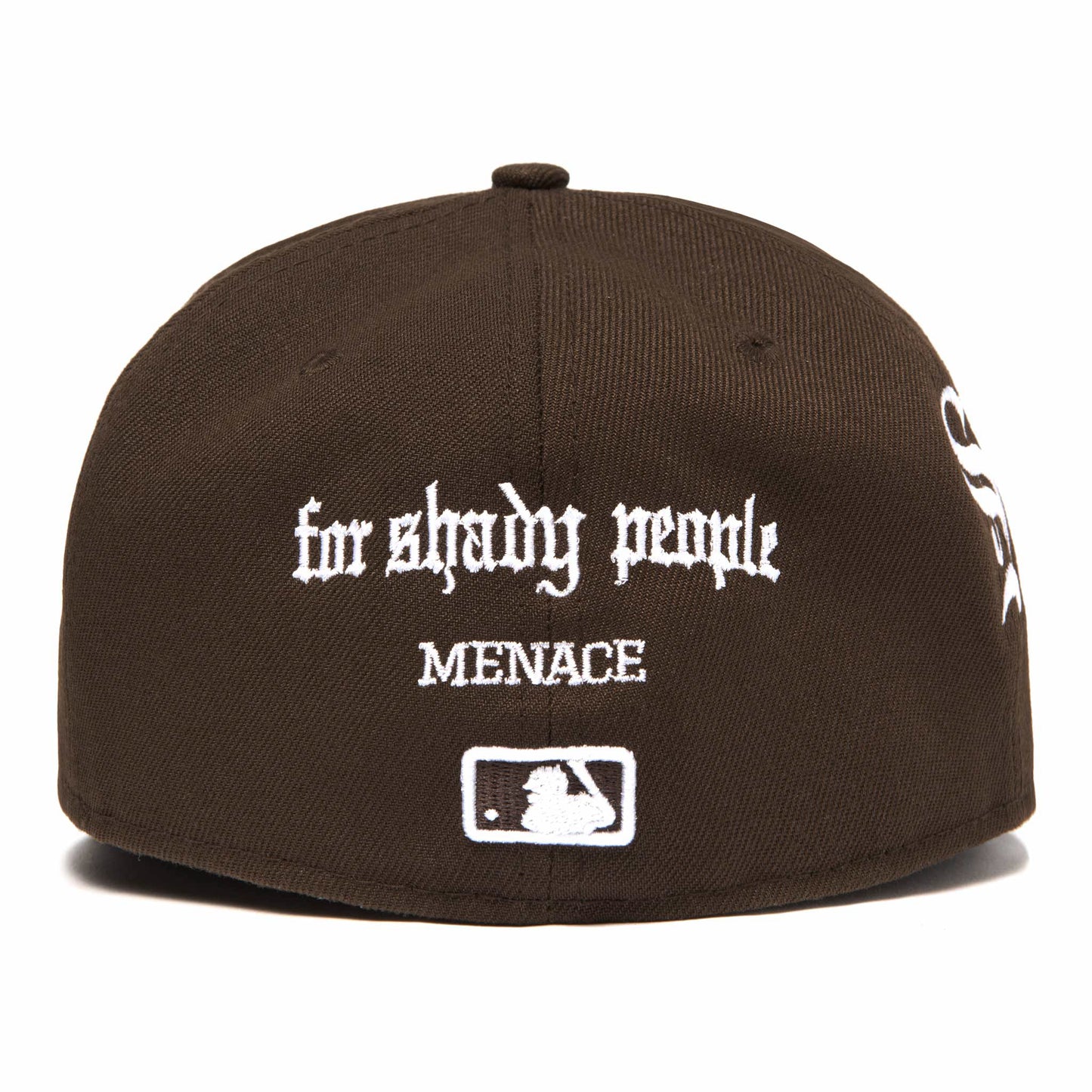 A SUNNY PLACE FOR SHADY PEOPLE FITTED CAP by MENACE