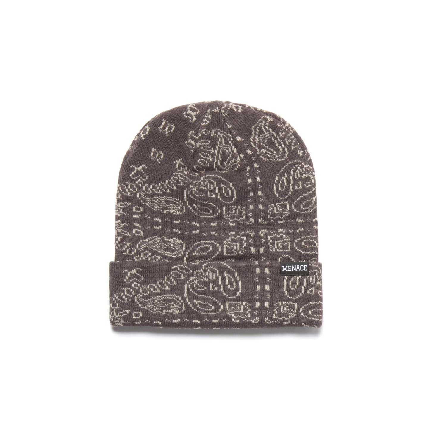 PAISLEY JACQUARD BEANIE by MENACE