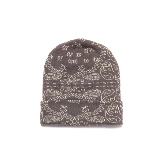 PAISLEY JACQUARD BEANIE by MENACE
