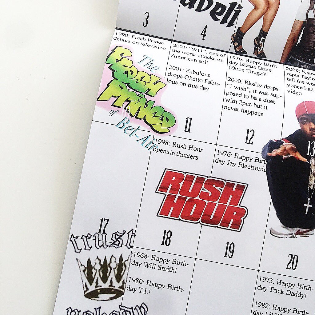 CULTURE CALENDAR by MENACE