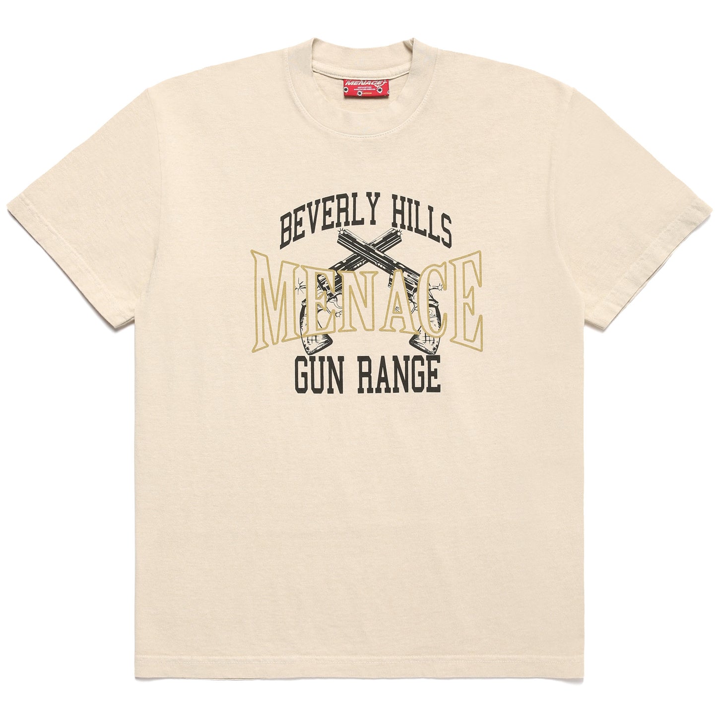 BEVERLY HILLS GUN RANGE T-SHIRT by MENACE