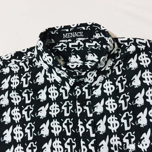 VICES BUTTON-UP SHIRT by MENACE