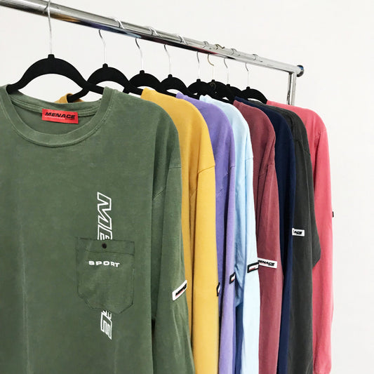 LOGO POCKET LONGSLEEVE by MENACE