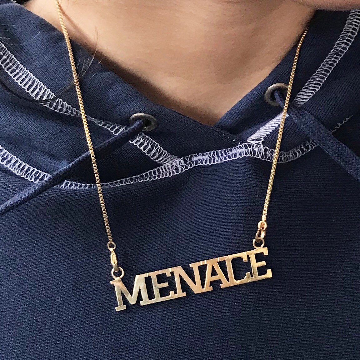 MENACE PENDANT + CHAIN by MENACE