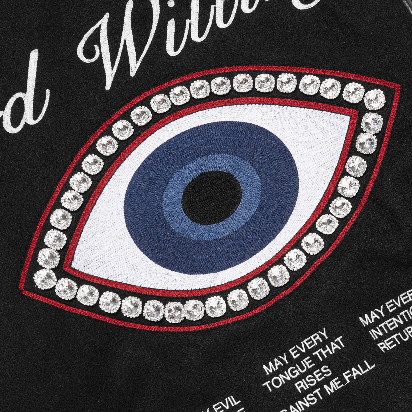 GOD WILLING VARSITY JACKET