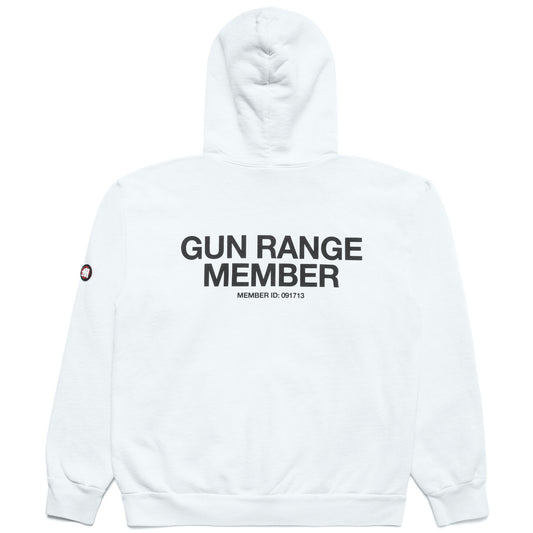 GUN RANGE MEMBER ZIP-UP HOODIE by MENACE