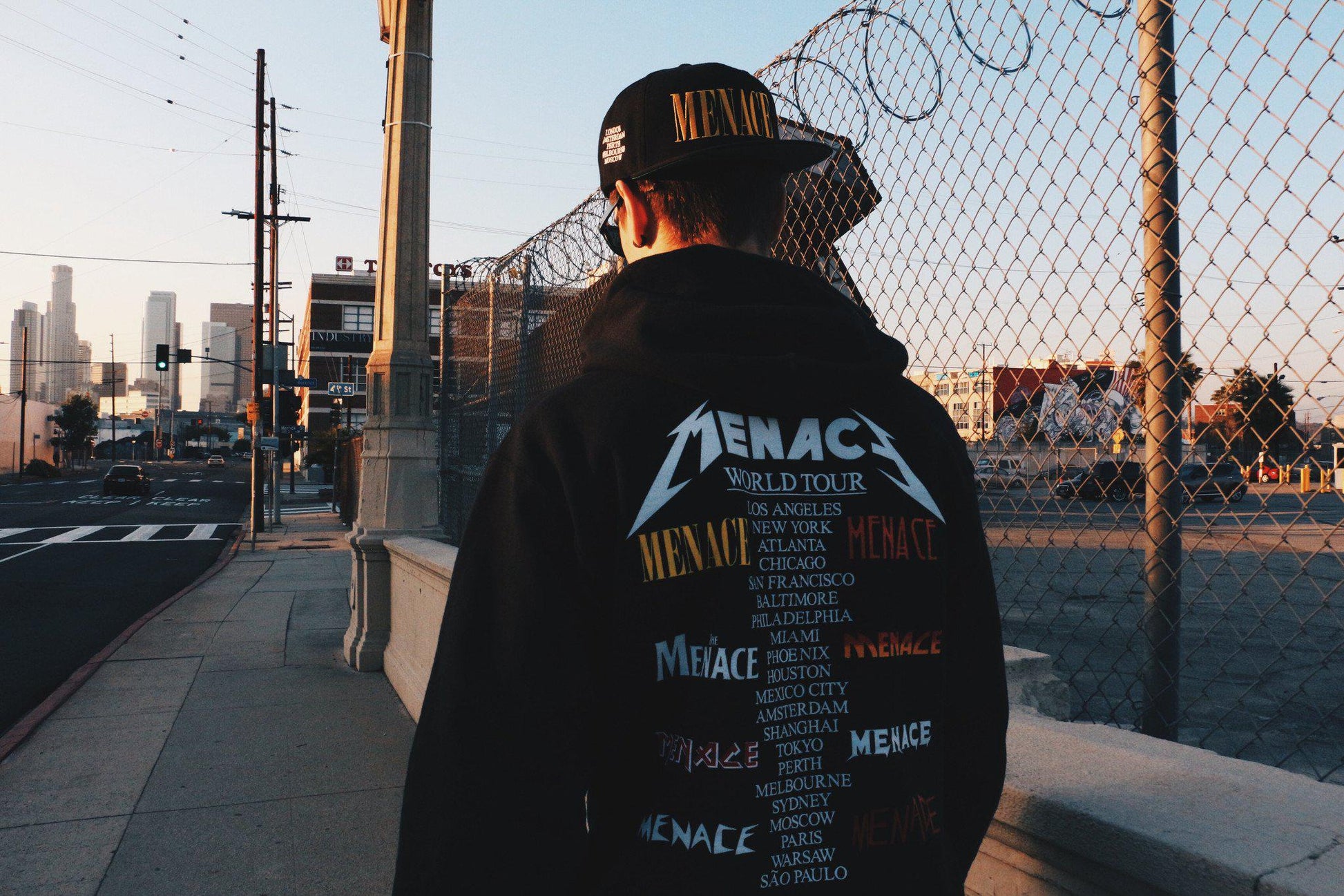 WORLD TOUR LONGSLEEVE by MENACE