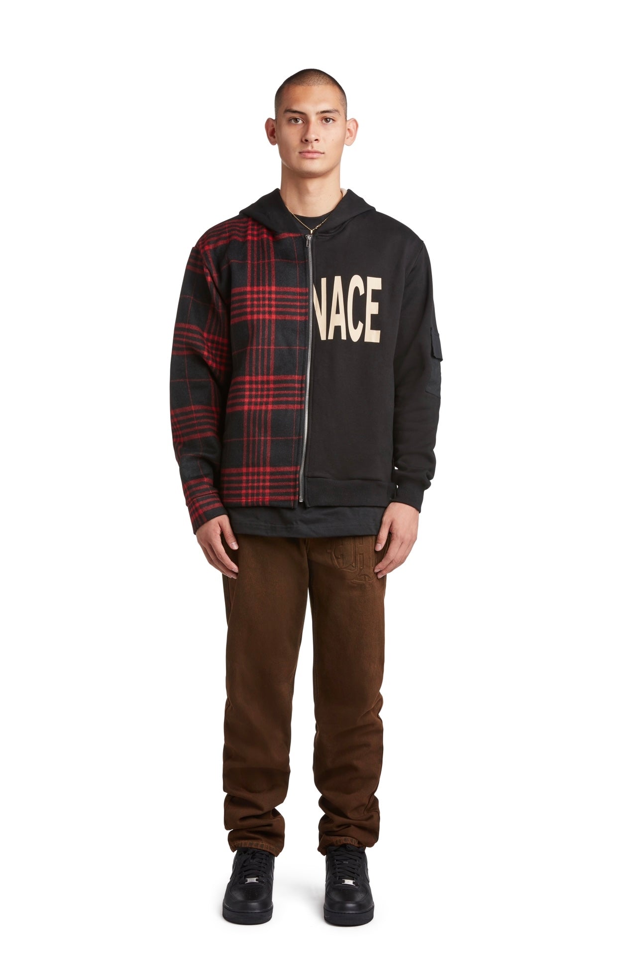 MENACE HOODIE AUS FRANZÖSISCHEM TERRY AUS WOLLKARIER