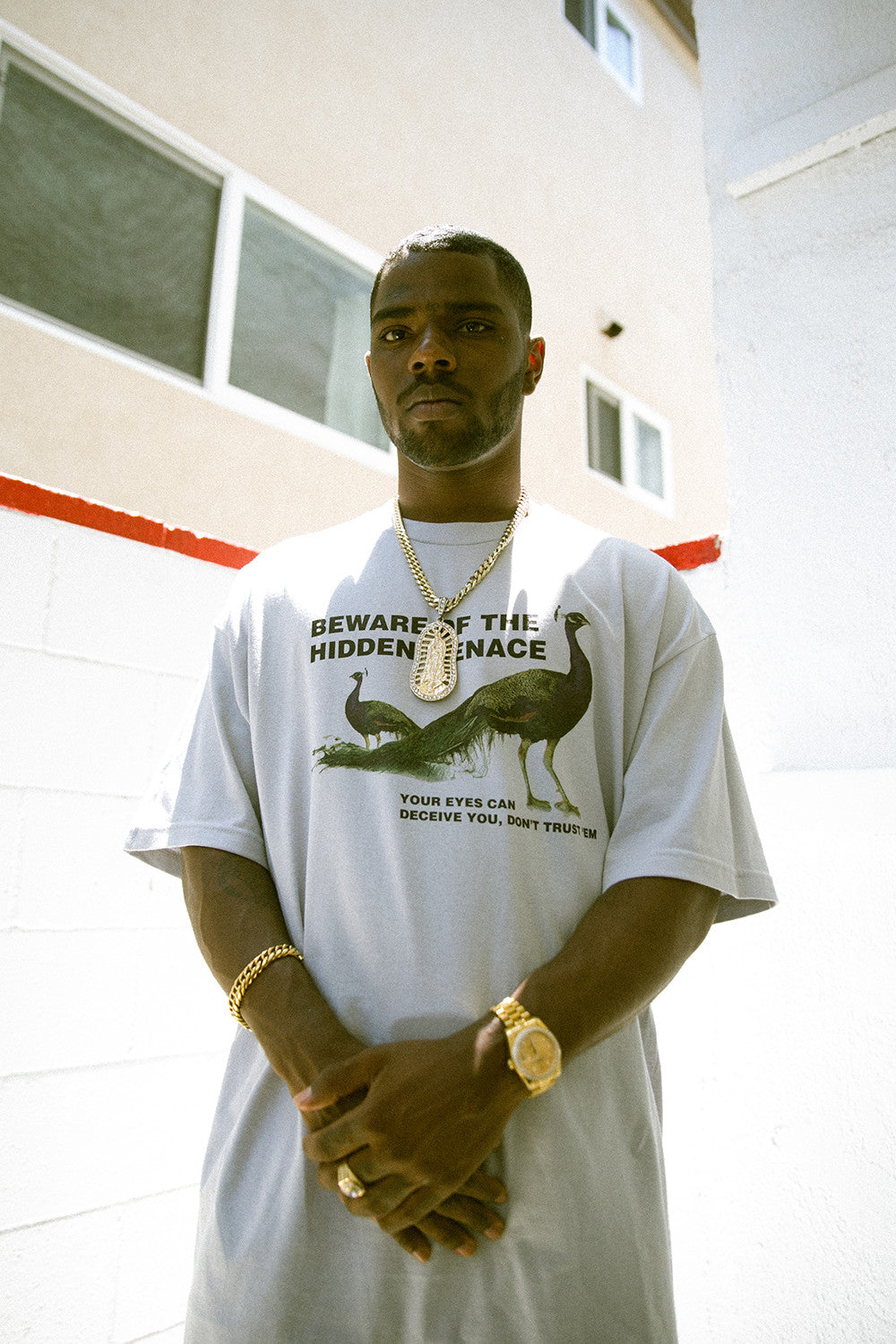 PEACOCK T-SHIRT by MENACE