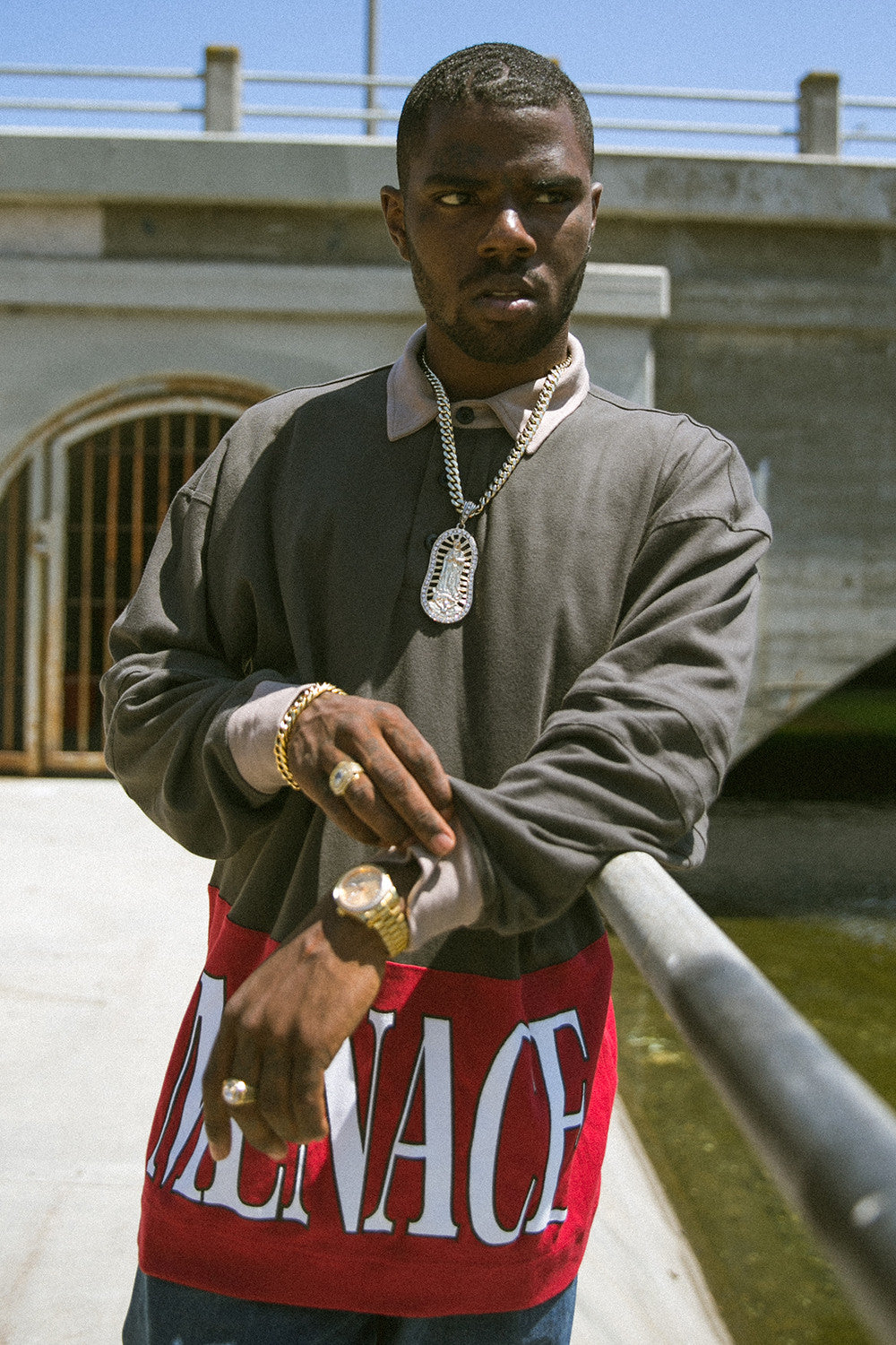 MENACE RUGBY LONGSLEEVE by MENACE