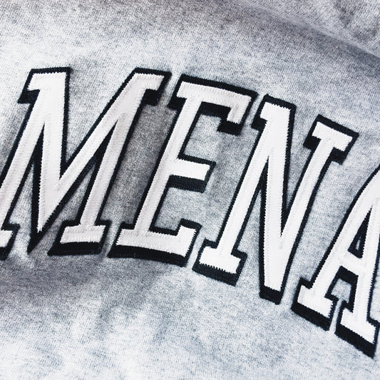 MENACE LOGO TACKLE-TWILL HOODIE by MENACE