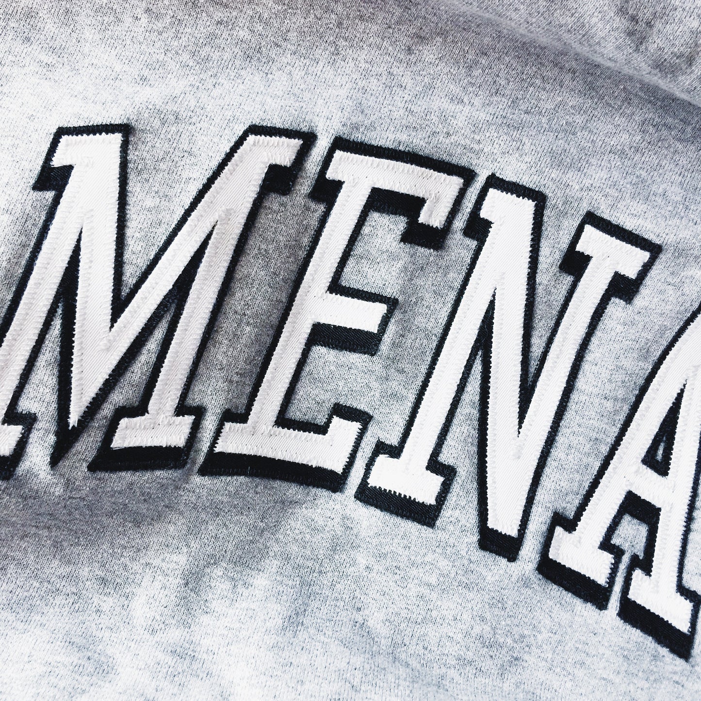 MENACE LOGO TACKLE-TWILL HOODIE by MENACE