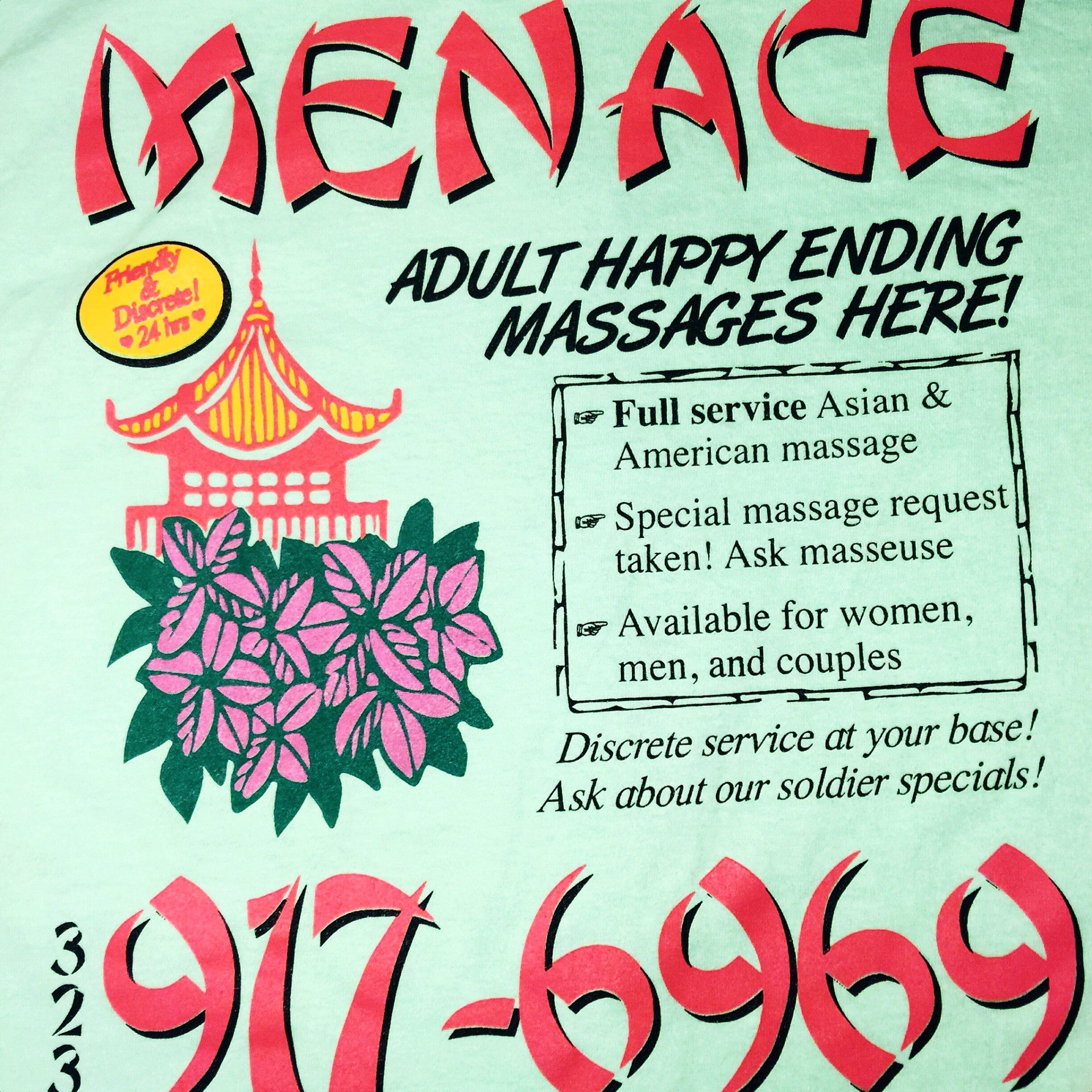 HAPPY ENDINGS T-SHIRT by MENACE