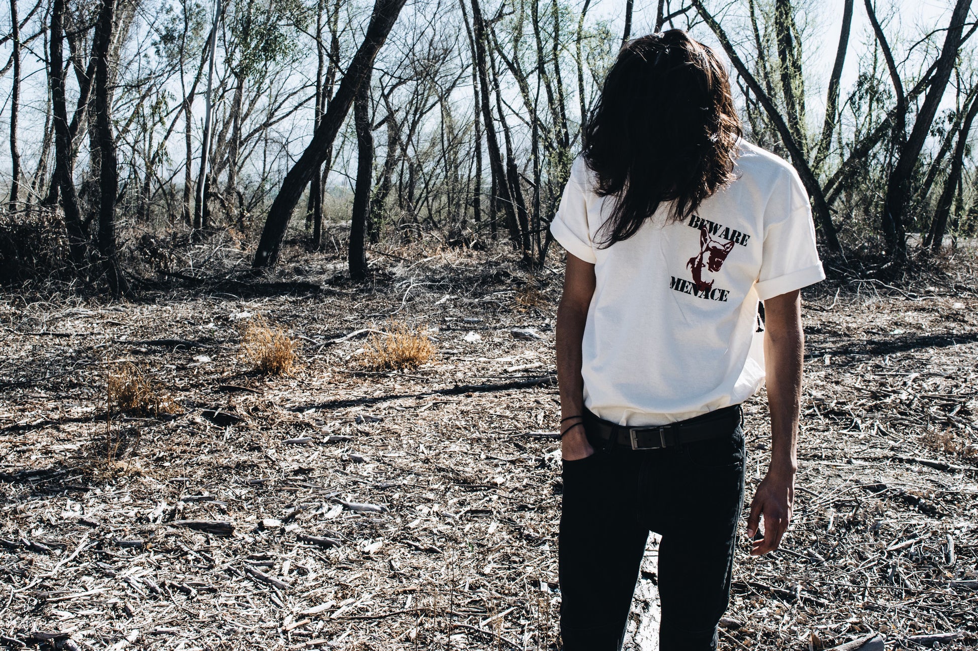 BEWARE OF THE MENACE T-SHIRT by MENACE