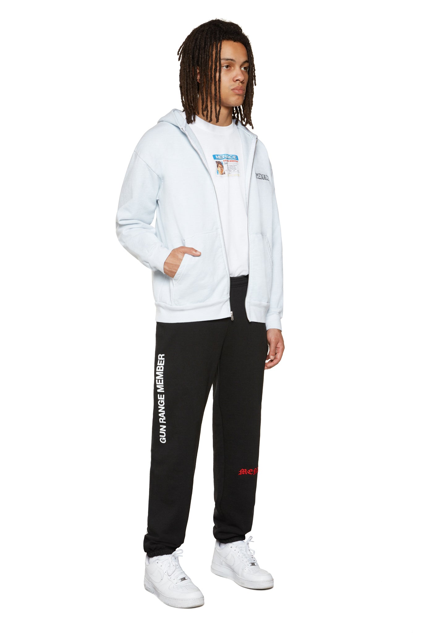 GUN RANGE MEMBER ZIP-UP HOODIE by MENACE