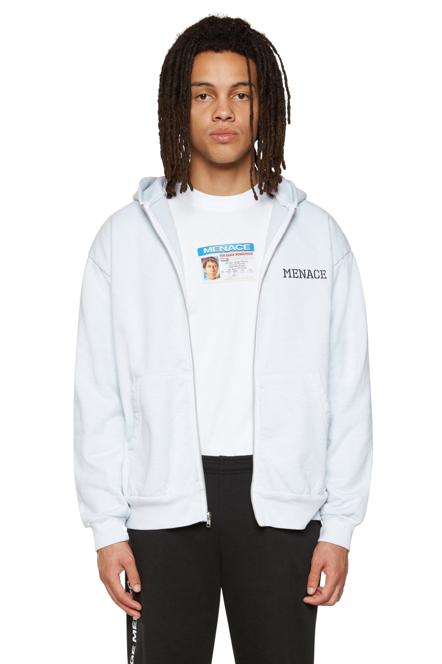 GUN RANGE MEMBER ZIP-UP HOODIE by MENACE