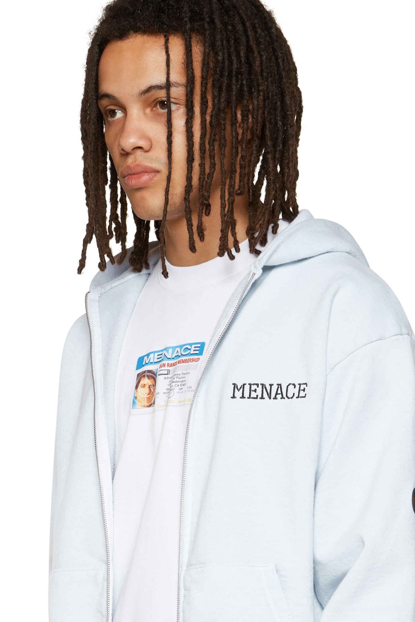 GUN RANGE MEMBER ZIP-UP HOODIE by MENACE