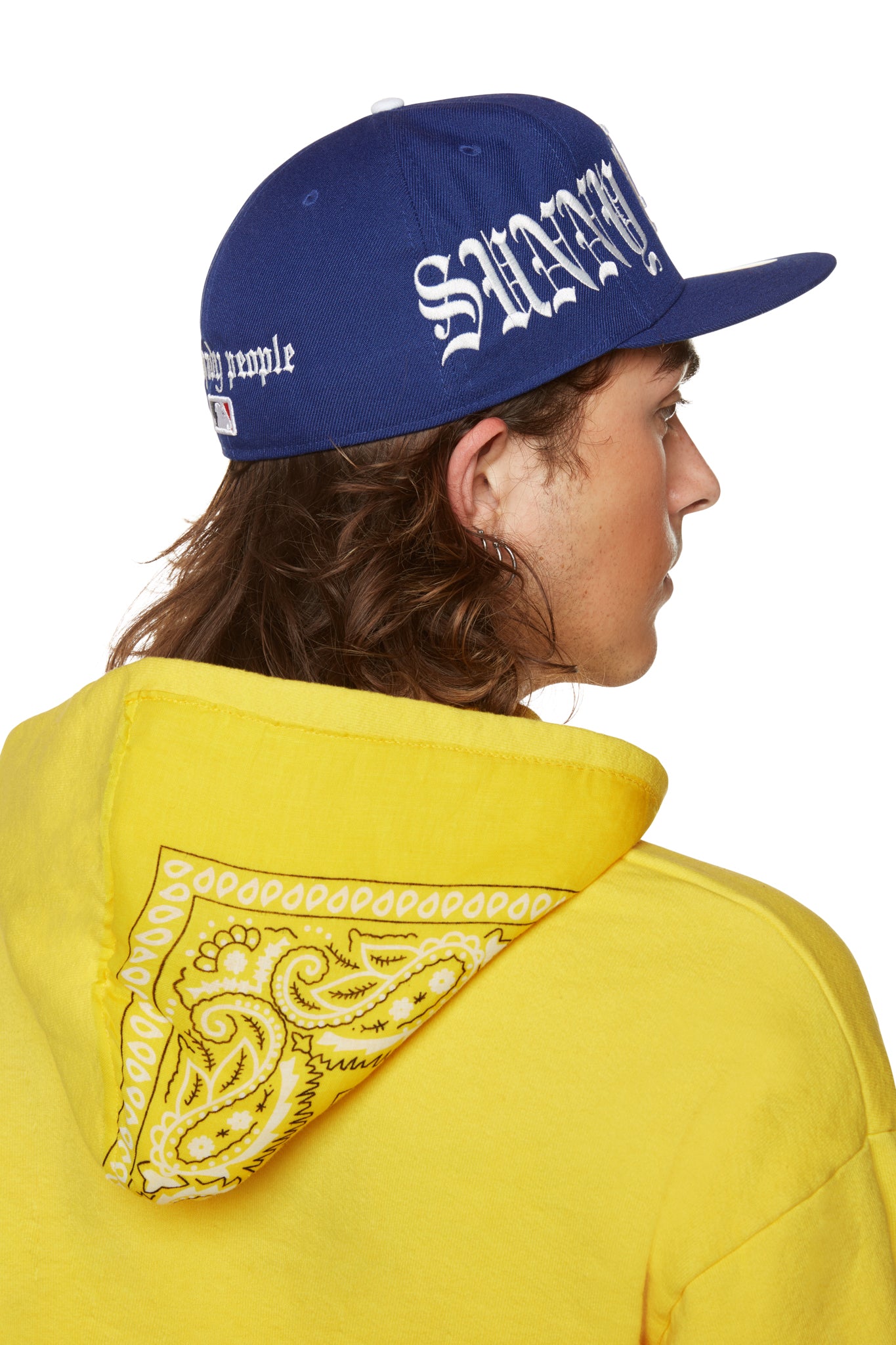 A SUNNY PLACE FOR SHADY PEOPLE FITTED CAP by MENACE