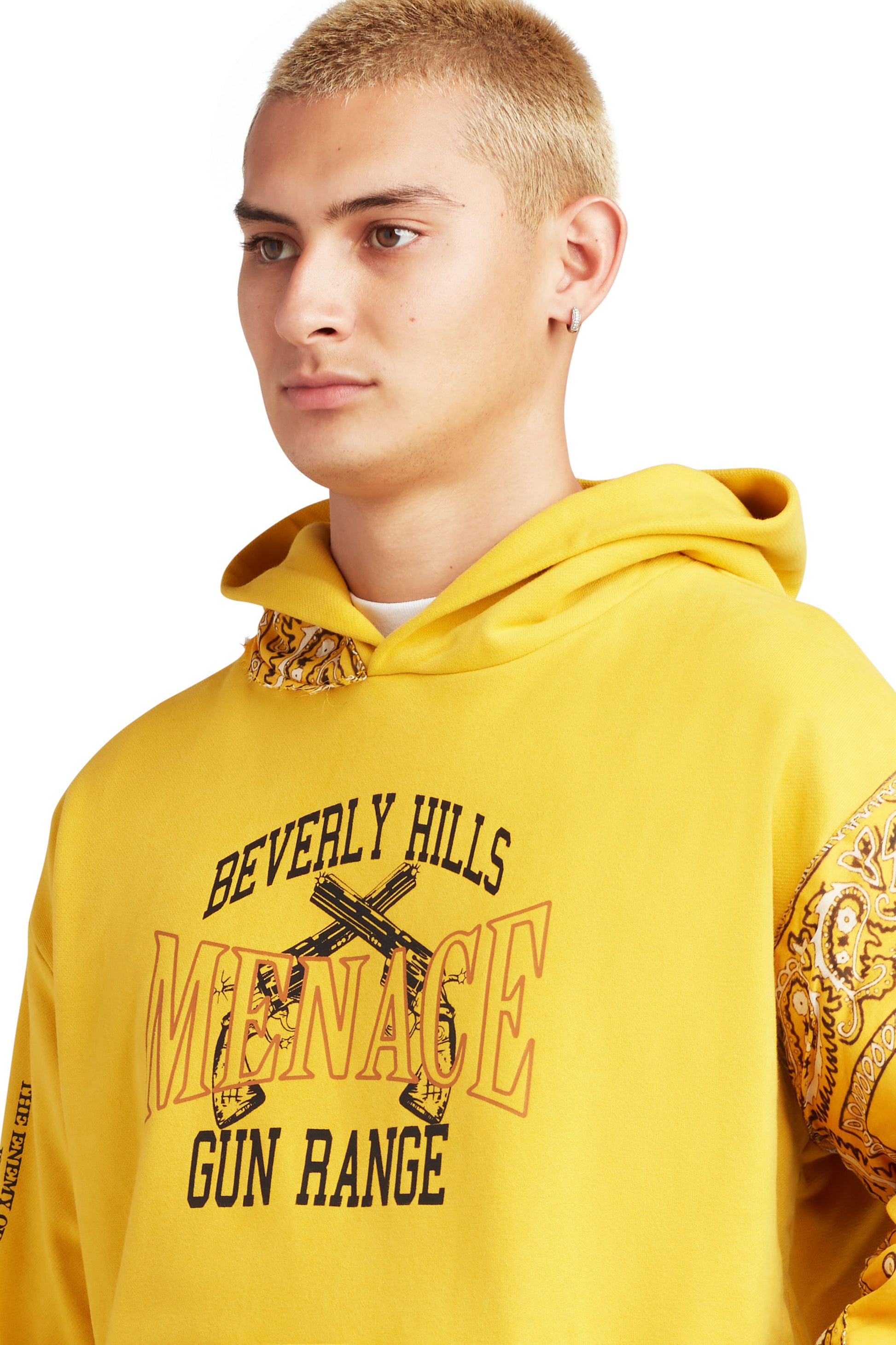 BEVERLY HILLS GUN RANGE HOODIE (BANDANA EDITION) by MENACE
