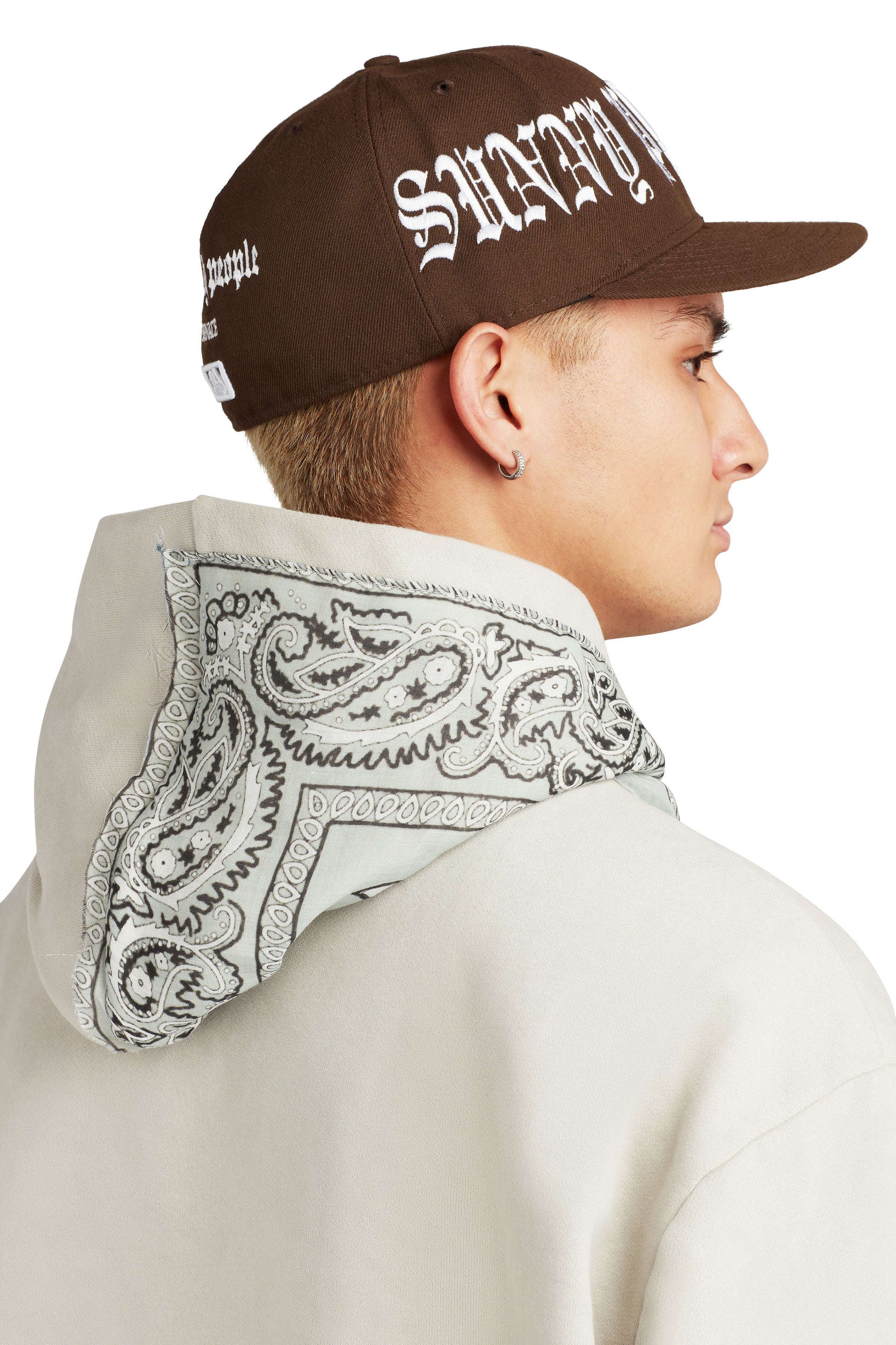 A SUNNY PLACE FOR SHADY PEOPLE FITTED CAP by MENACE