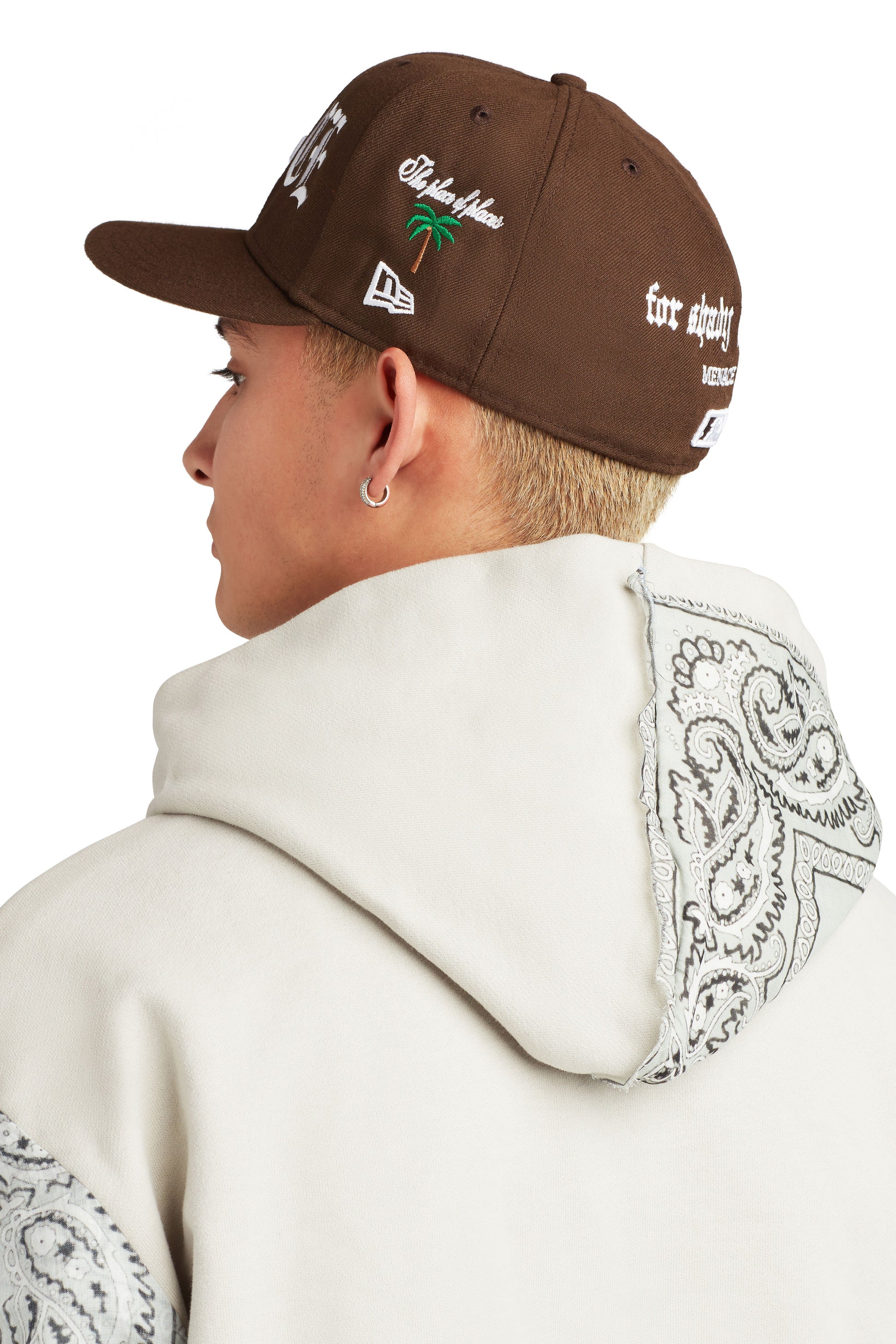 A SUNNY PLACE FOR SHADY PEOPLE FITTED CAP by MENACE