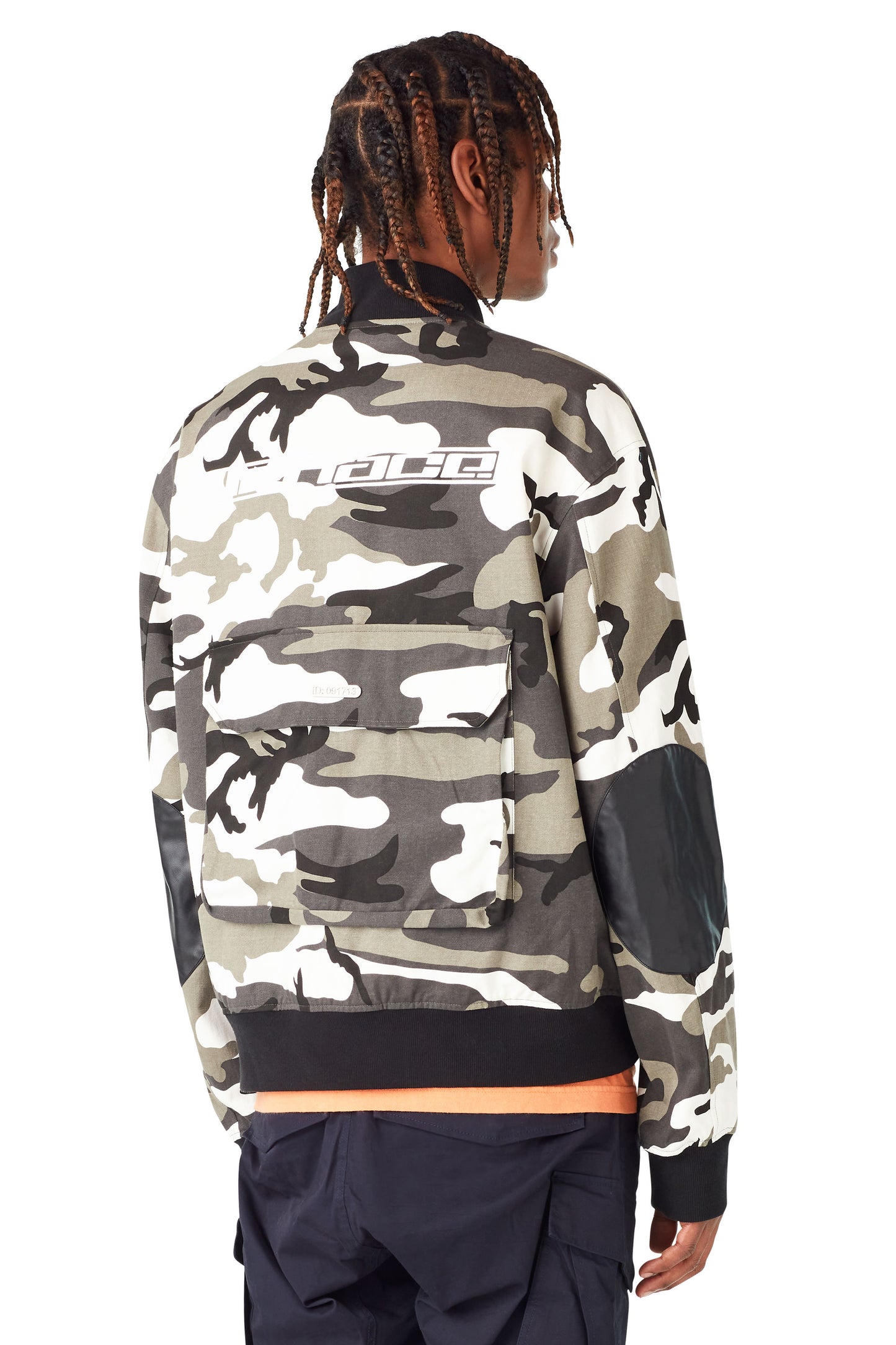 TACTICAL SNOW CAMO BOMBER by MENACE