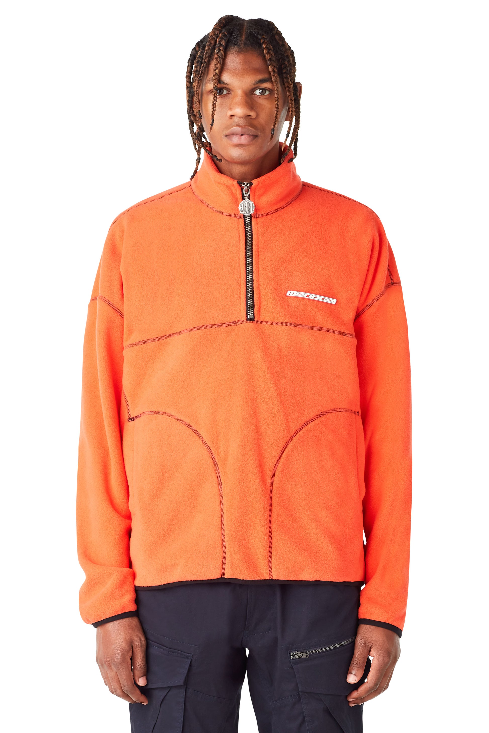 HAZARD FLEECE HALF-ZIP by MENACE