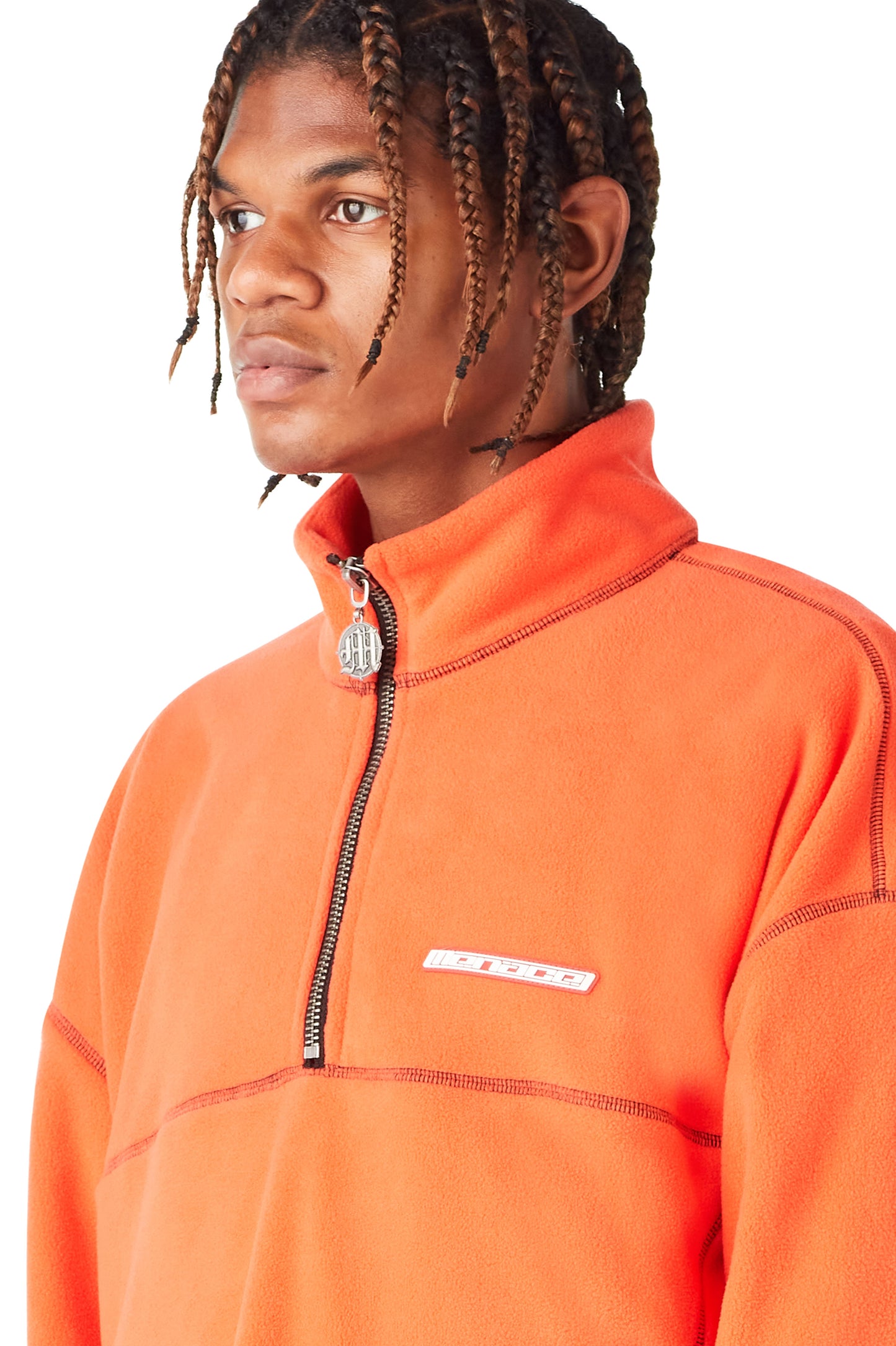 HAZARD FLEECE HALF-ZIP by MENACE