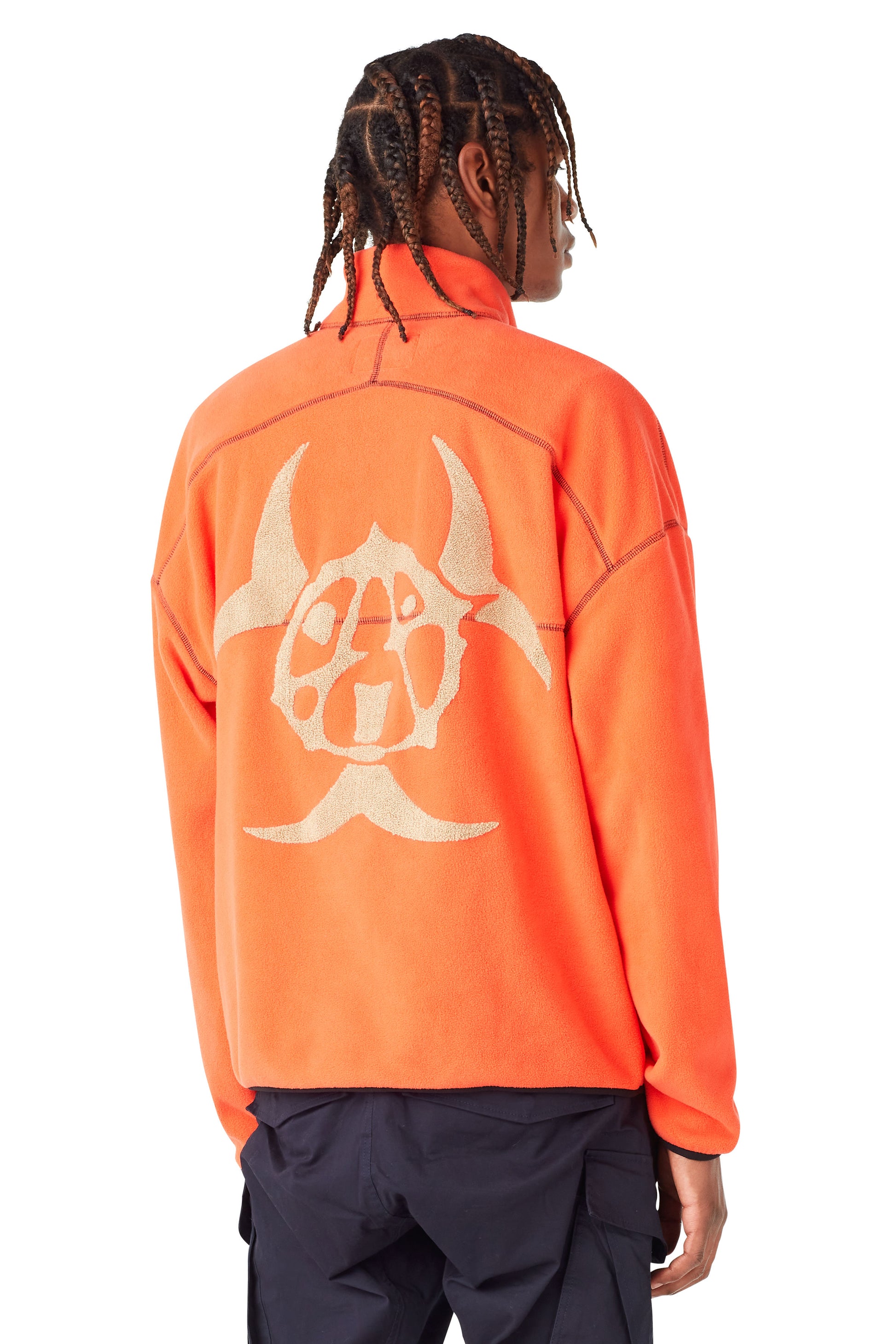 HAZARD FLEECE HALF-ZIP by MENACE