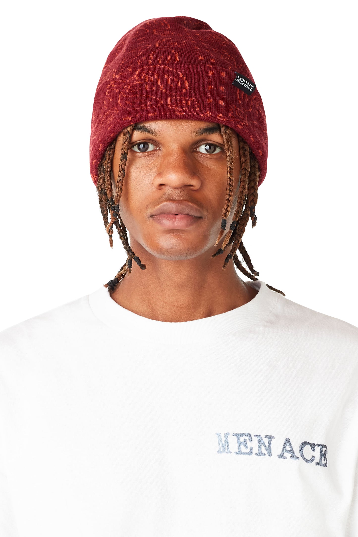 PAISLEY JACQUARD BEANIE by MENACE