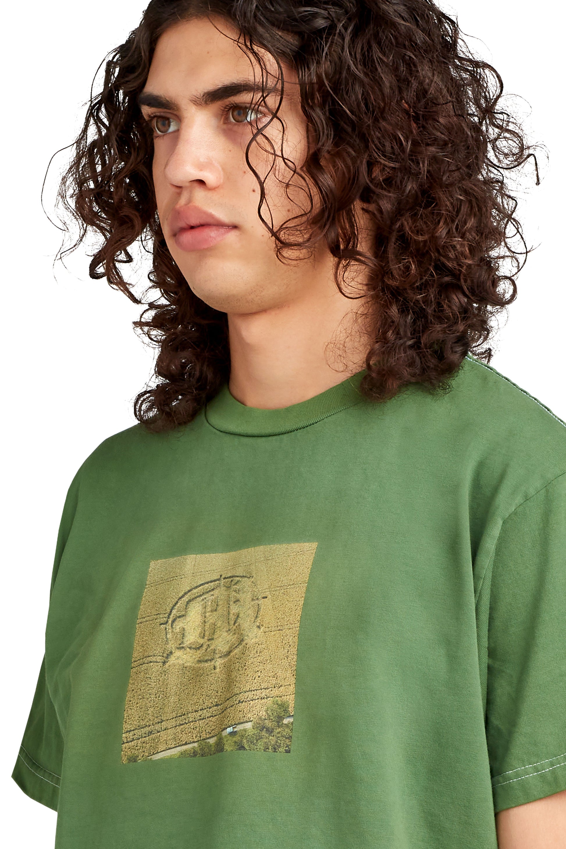 CROP CIRCLE T-SHIRT by MENACE