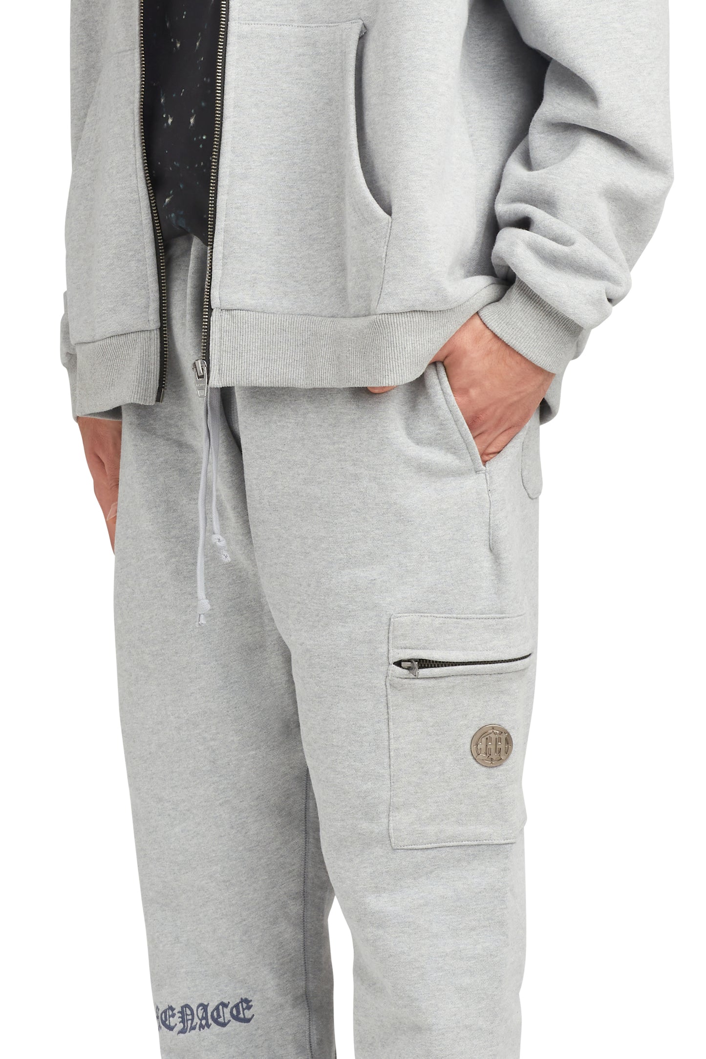 EMBOSSED CARGO SWEATPANTS by MENACE