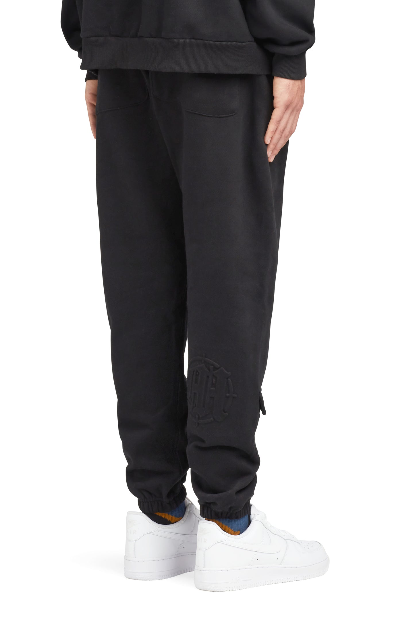 EMBOSSED CARGO SWEATPANTS by MENACE
