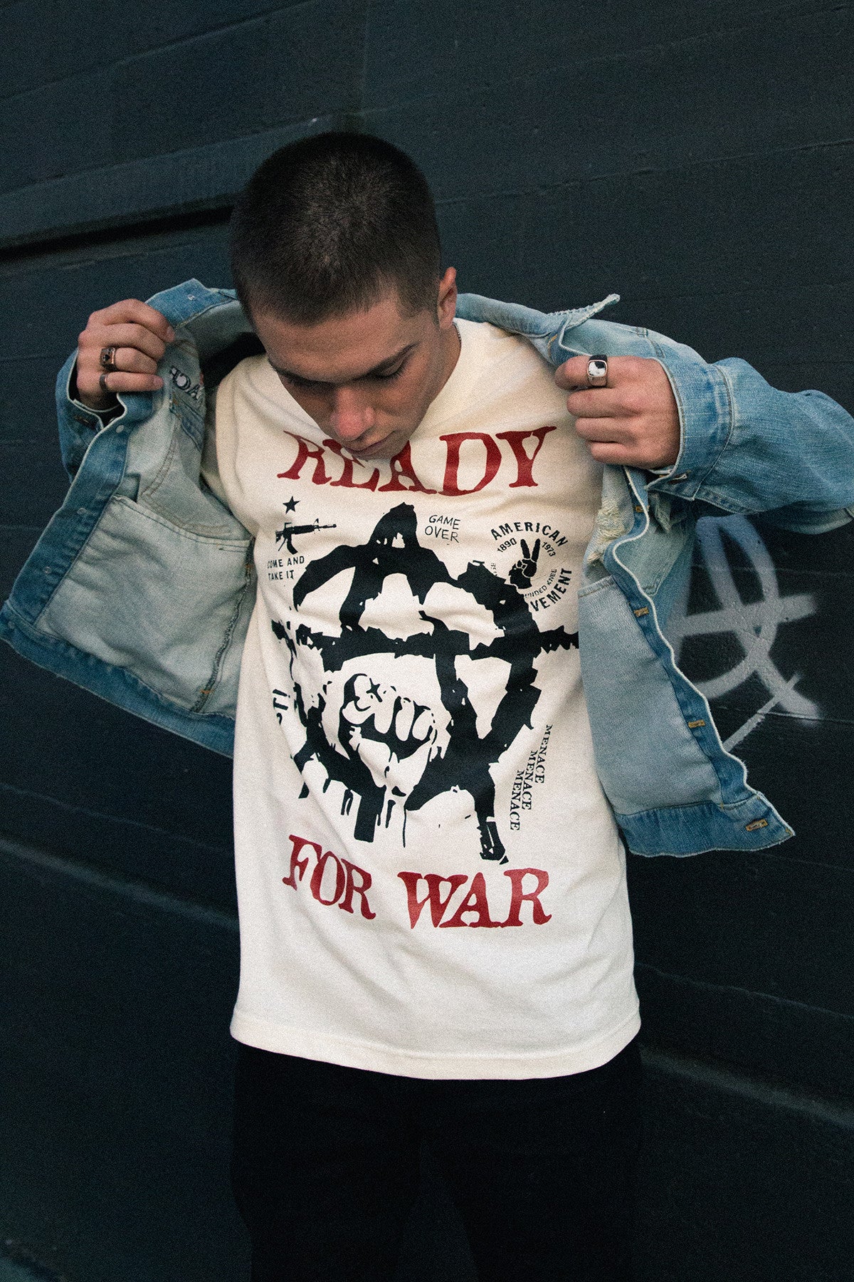 READY FOR WAR T-SHIRT by MENACE