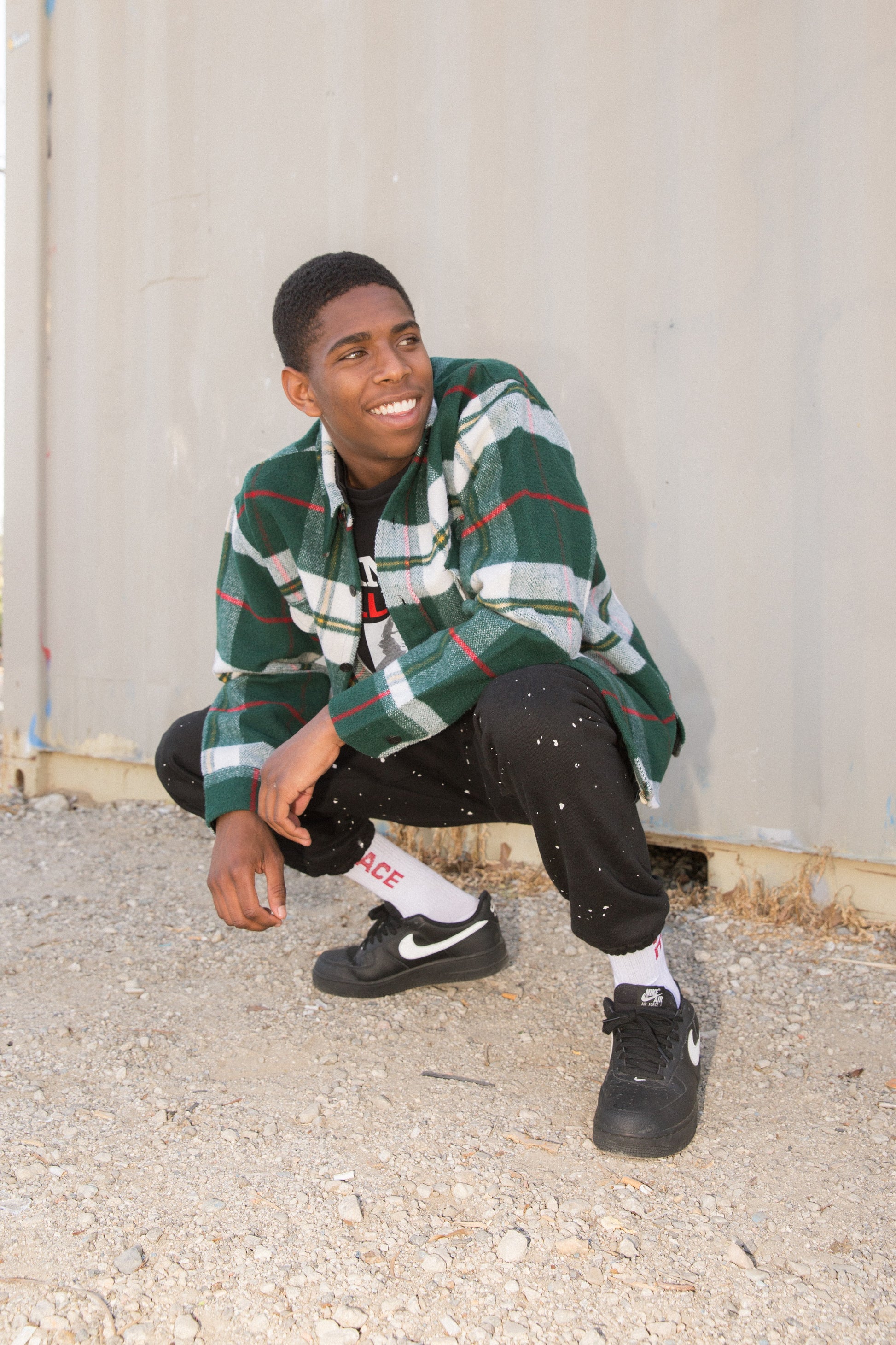 VERTICAL LOGO SOCKS (4 PACK) by MENACE