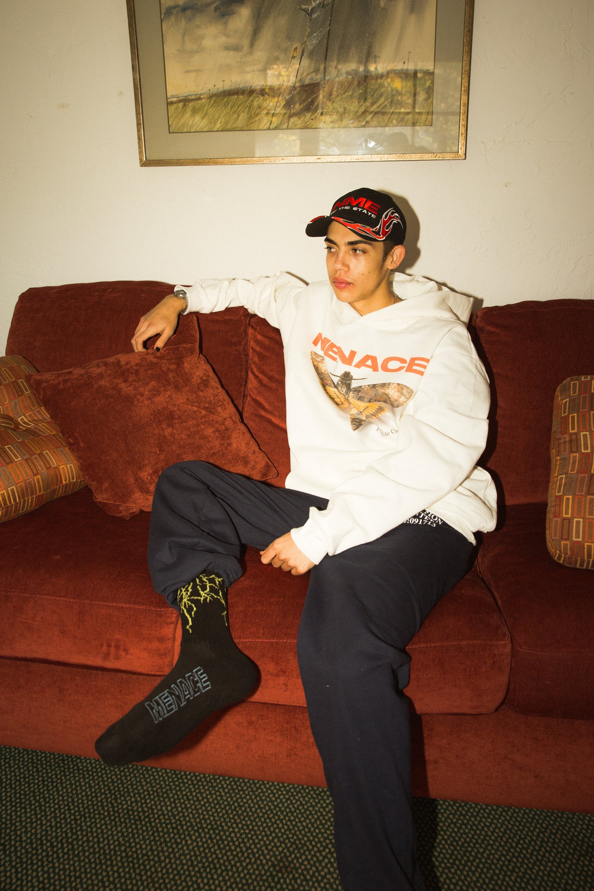 MENACE WRAP AROUND SOCKS (4 PACK) by MENACE