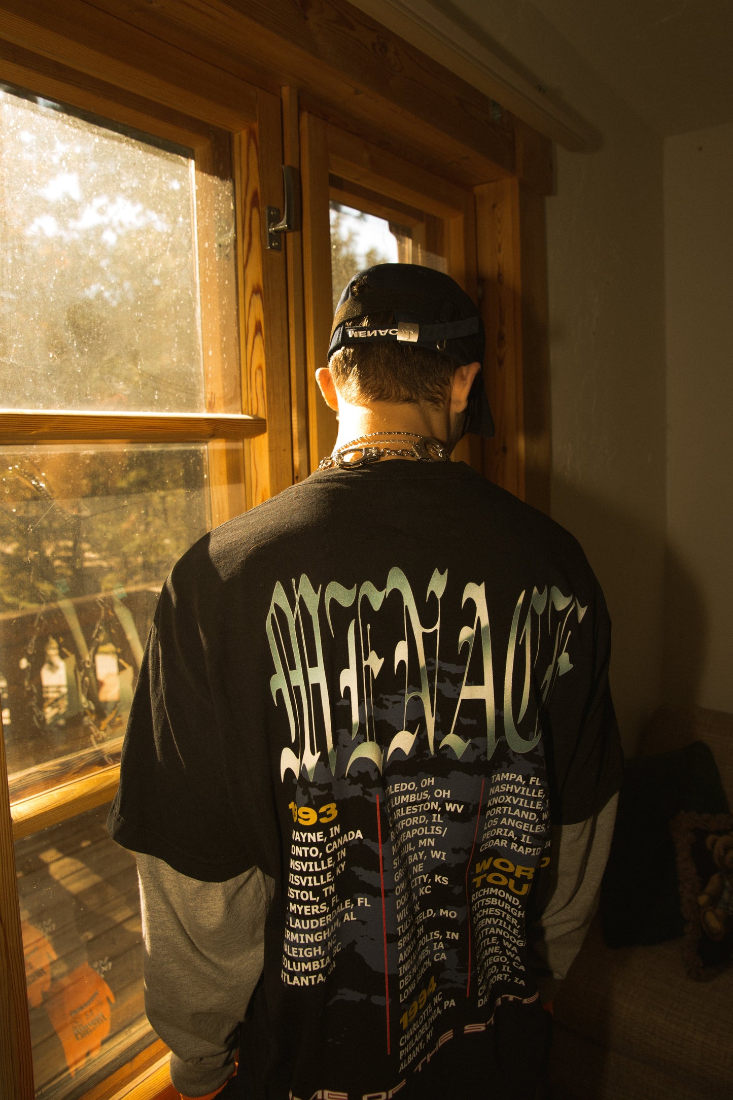 CHRISTIAN ROCK TOUR T-SHIRT by MENACE