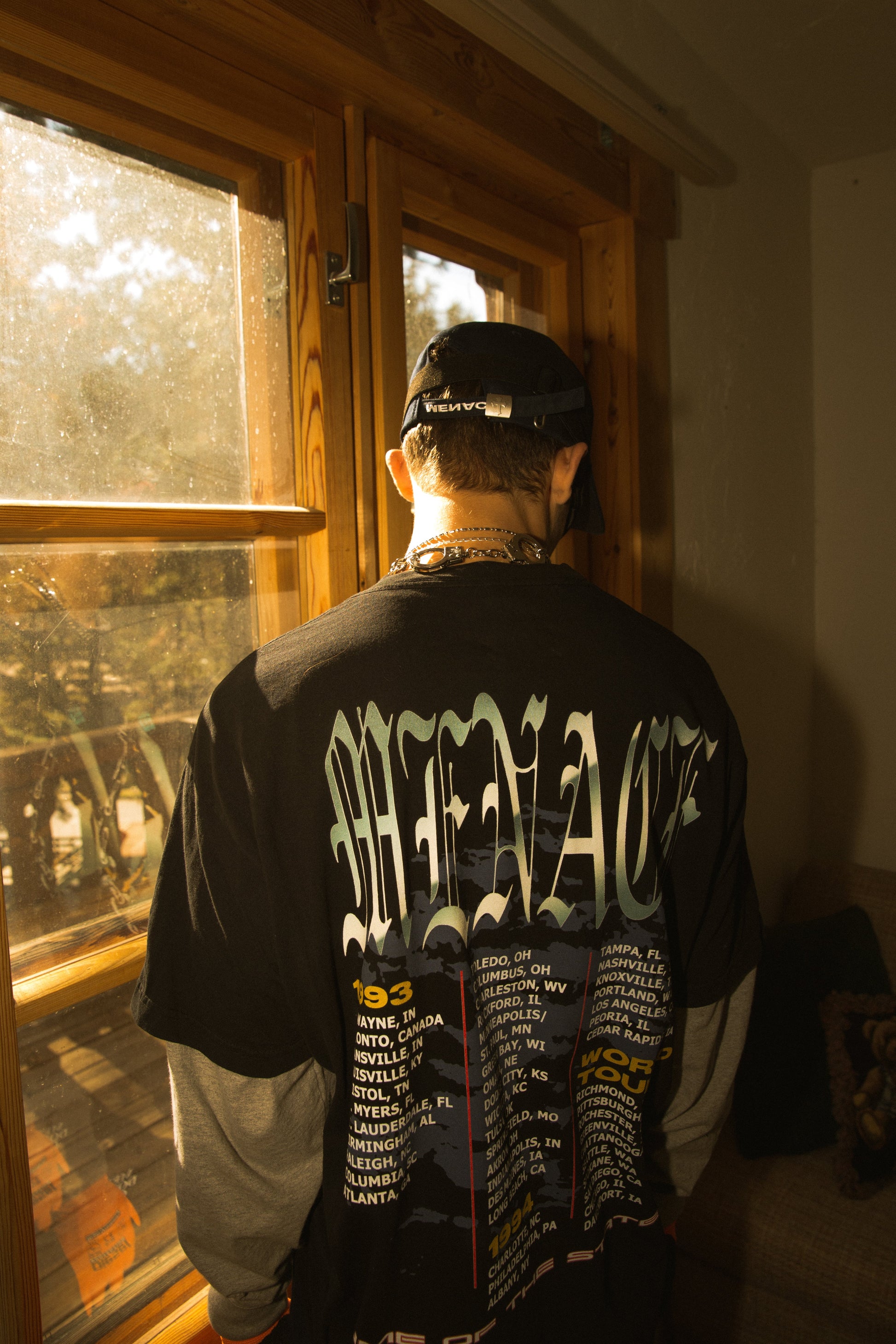 CHRISTIAN ROCK TOUR T-SHIRT by MENACE