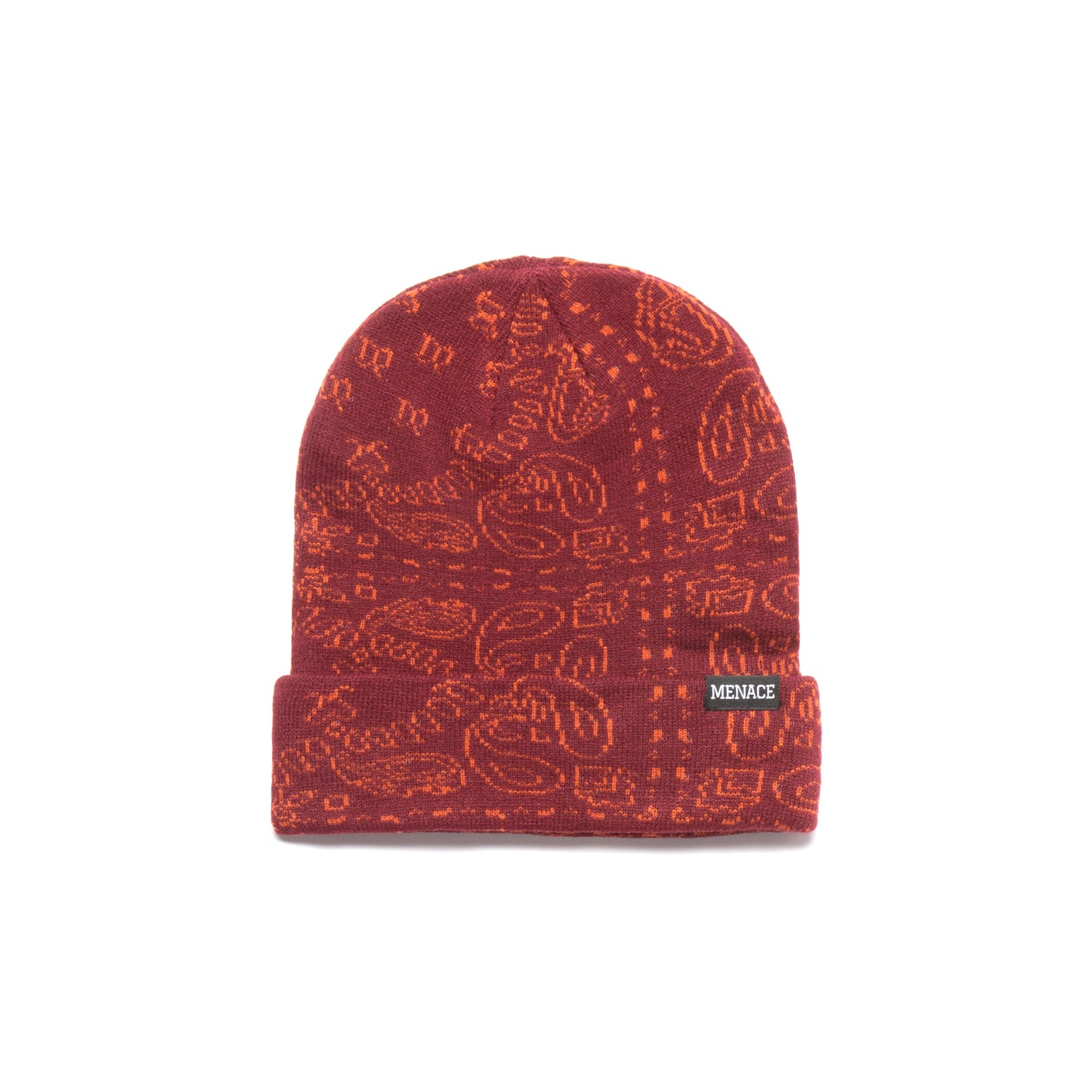 PAISLEY JACQUARD BEANIE by MENACE