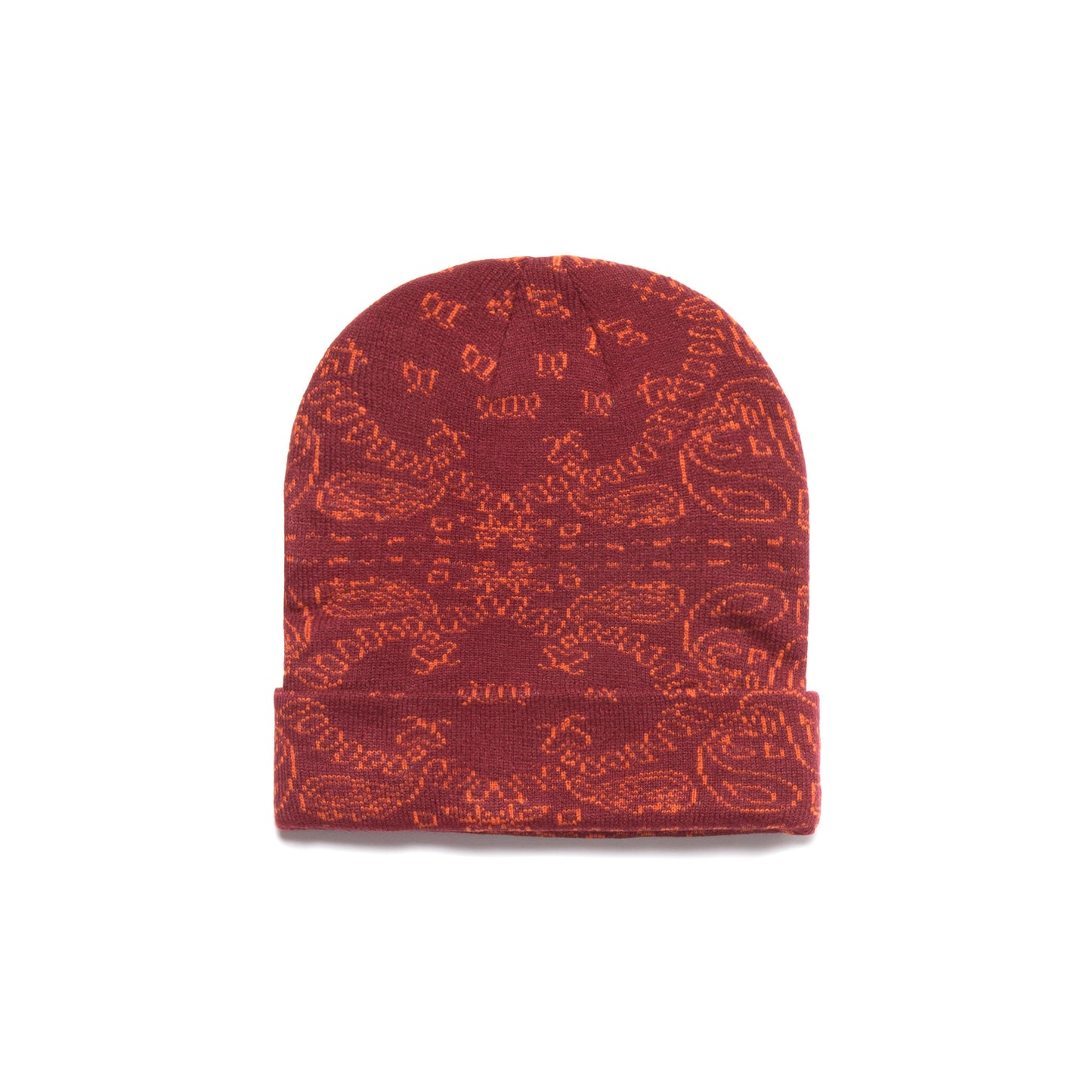 PAISLEY JACQUARD BEANIE by MENACE