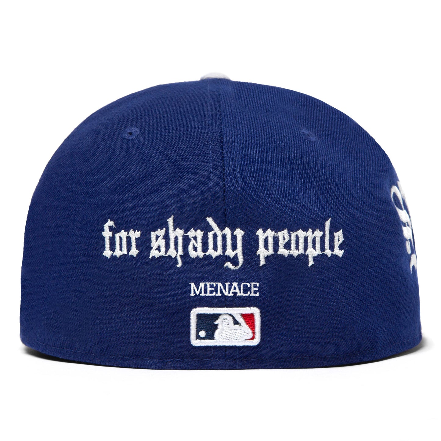 A SUNNY PLACE FOR SHADY PEOPLE FITTED CAP by MENACE