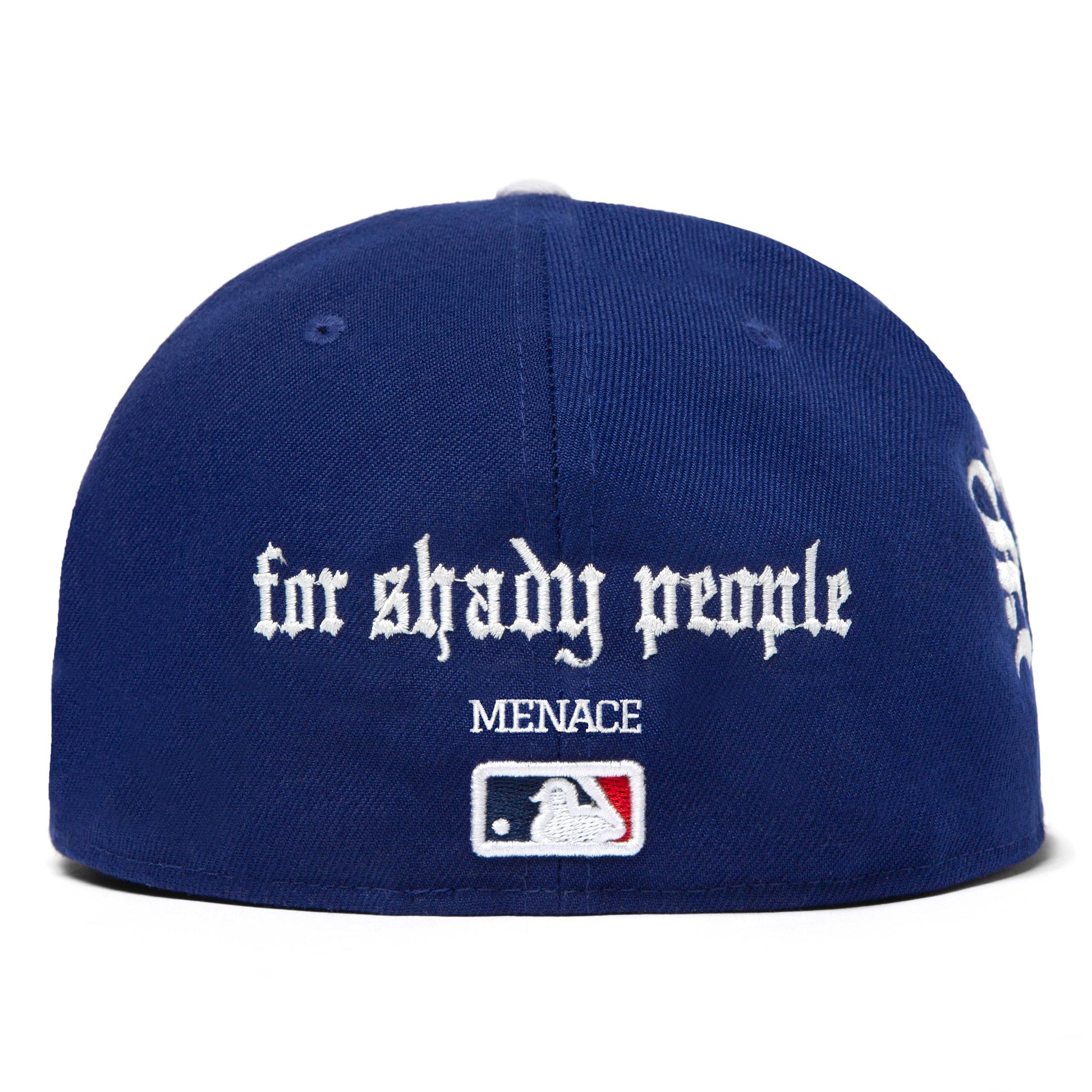 A SUNNY PLACE FOR SHADY PEOPLE FITTED CAP by MENACE